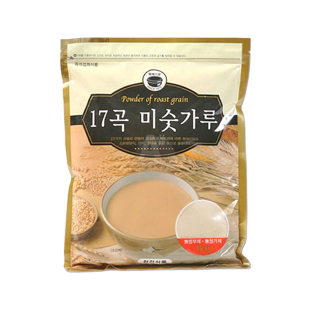 완전식품 미숫가루 17곡 1Kg X 5개 곡물 미수가루
